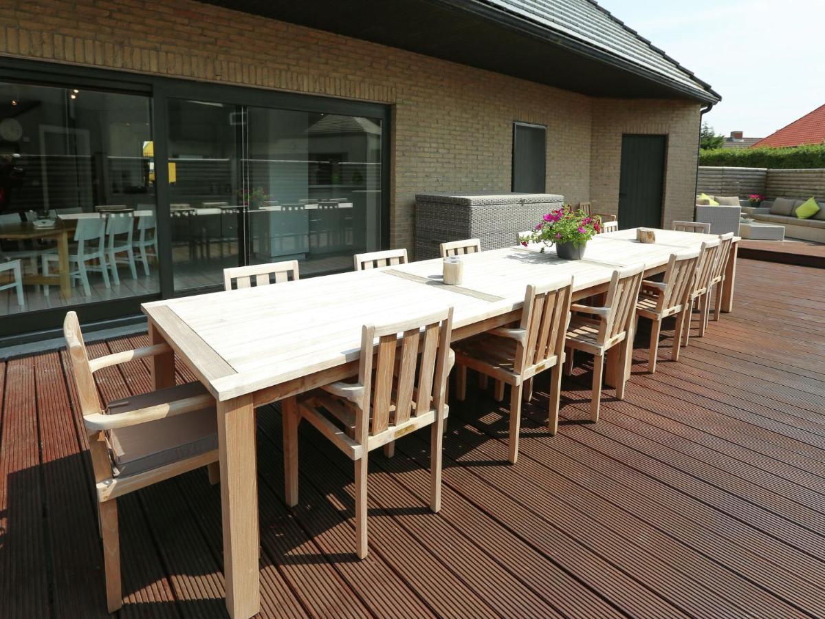 Splendid VIlla in Middelkerke with Sauna bubble bath Terrace Buitenkant foto