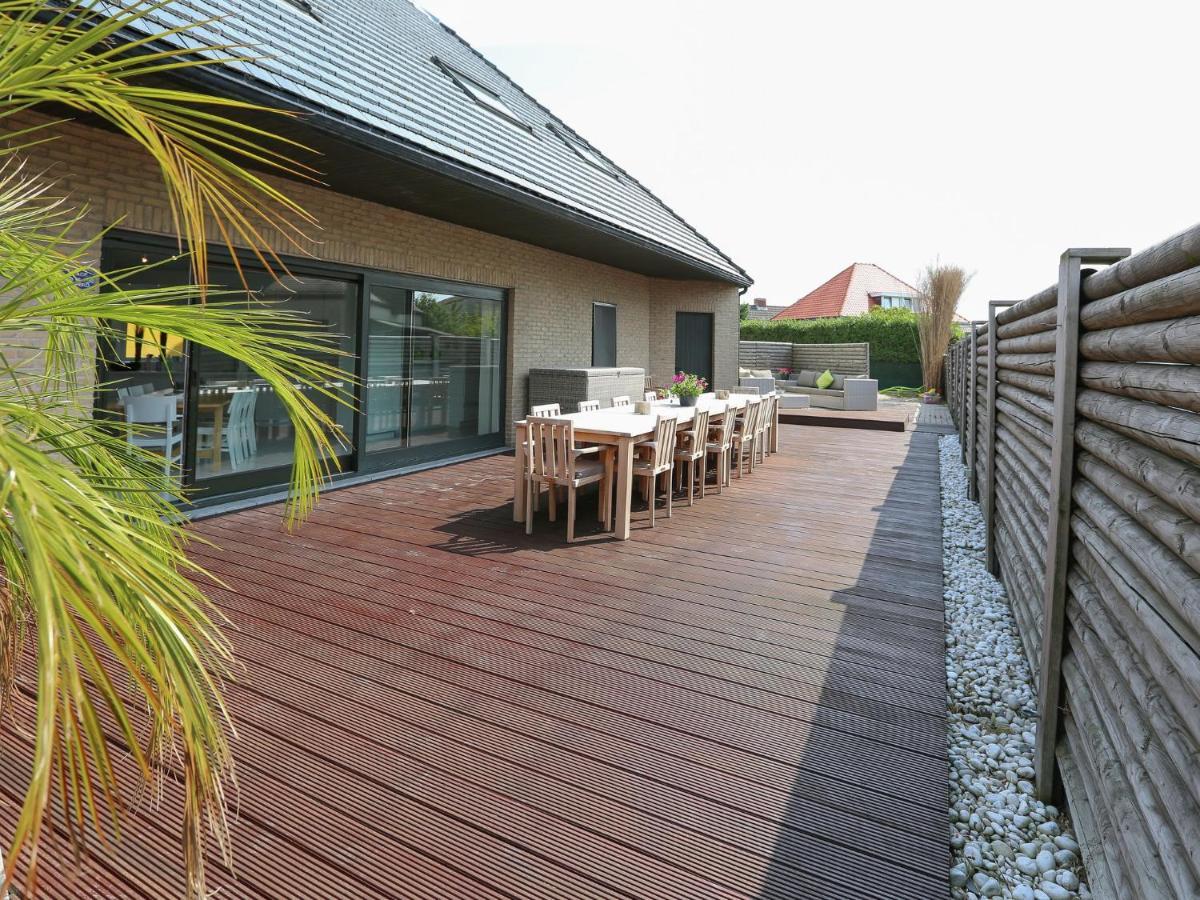 Splendid VIlla in Middelkerke with Sauna bubble bath Terrace Buitenkant foto